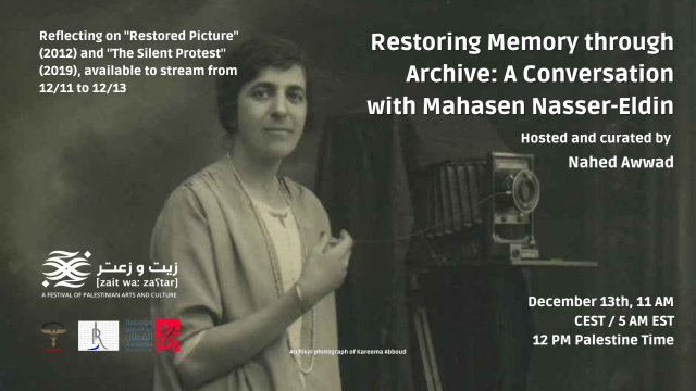 Restoring Memory through Archive: A Conversation with Mahasen Nasser-Eldin